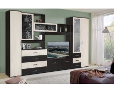 Альтернатива Модульная Гостиная 3,2 Комплект-5 [Альтернатива Венге]